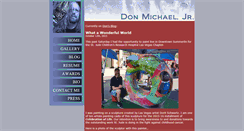 Desktop Screenshot of donmichaeljr.com